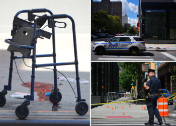 Woman, 69, using walker fatally struck by apparent stray bullet in broad-daylight NYC shooting: cops, sources