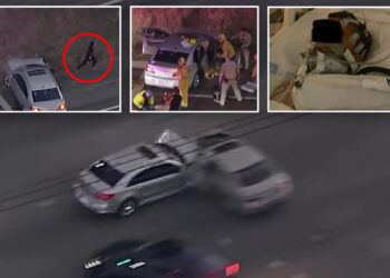 3 kids kidnapped, taken on wild chase after their mom left the car running outside a 7-Eleven