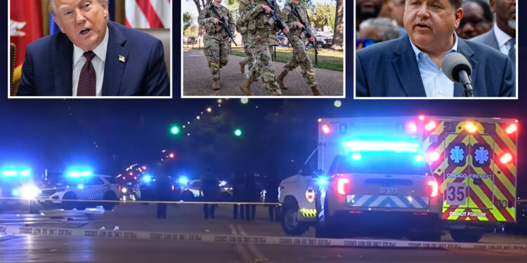 54 shot, 7 killed in Chicago weekend bloodbath after Pritzker claims Trump, National Guard not needed