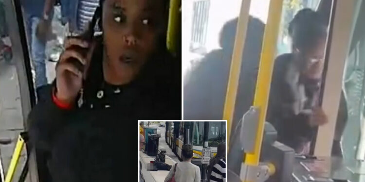 Boston commuter shoves elderly woman off bus in disturbing video