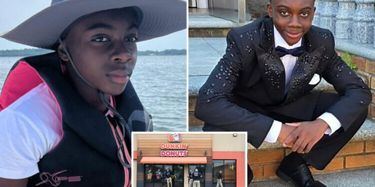 Boy, 13, fatally shot outside NYC Dunkin' Donuts becomes organ donor – saving 4 lives, including teen his own age