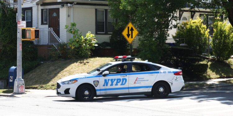 The 14-year-old boy was shot in the leg around 10:30 a.m. at Highland Avenue and Homelawn Street, police said.