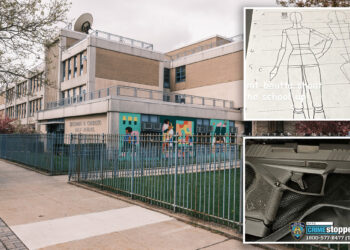 Boy, 16, caught with loaded gun at NYC high school charged as officials reveal the weapon was one of 4,000 seized in NYC this year