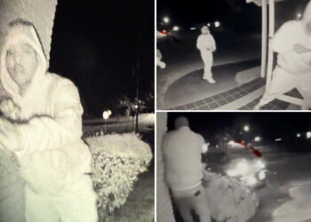 Chilling video shows burglar shoot and kill homeowner