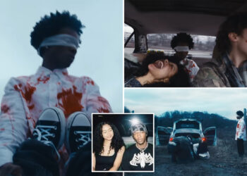 D4vd made creepy music video of him dragging body to a trunk