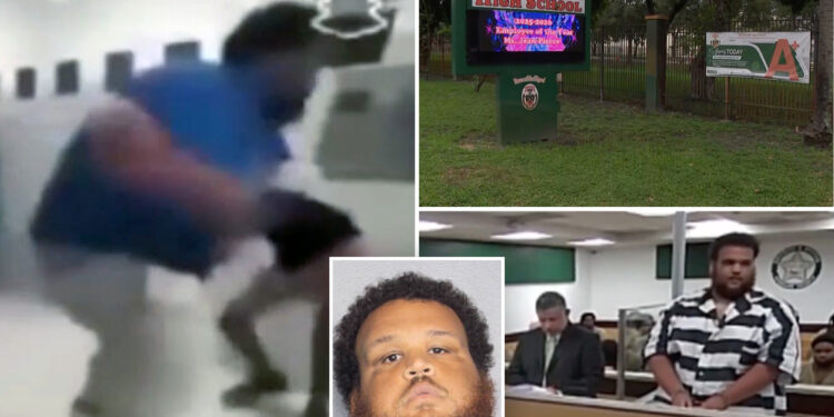 Florida high school football coach Jamir Clarke accused of brawling with three players during practice