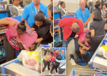 Indiana Walmart employee is beaten by mob of women in disturbing viral video