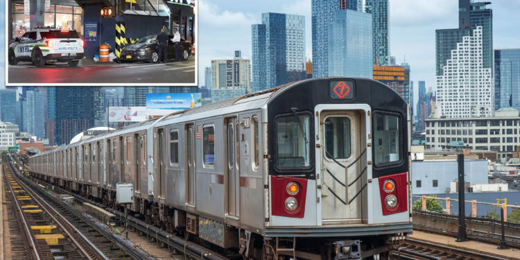 Man, 25, stabbed, critically hurt during clash with smiling straphanger on board NYC train: cops