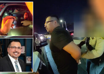 Nevada state senator Edgar Flores busted for suspected DUI after he's caught sleeping at Vegas stoplight