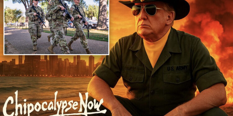 Trump threatens Chicago’s criminals with ‘Chipocalypse Now’ post