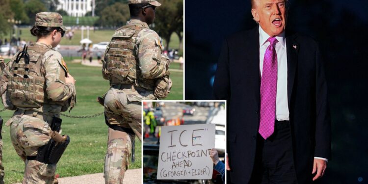 Trump vows national emergency in Washington, DC over ICE dispute