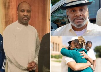 Wrongfully convicted Minnesota dad Bryan Hooper Sr. is freed from jail after 27 years as star witness confesses to murder
