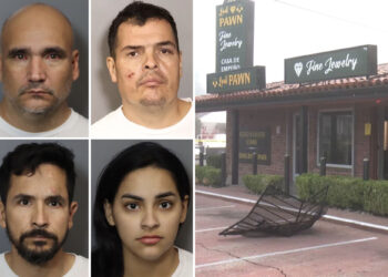 Colombian crime ring drilled through concrete in California $1M heist