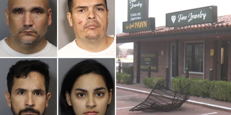 Colombian crime ring drilled through concrete in California $1M heist