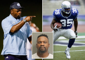 Ex-NFL player Jay Graham arrested in prostitution sting after allegedly paying to have sex with teen girl