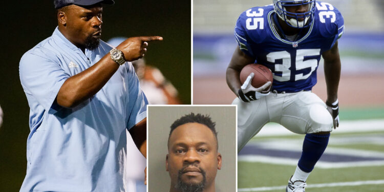 Ex-NFL player Jay Graham arrested in prostitution sting after allegedly paying to have sex with teen girl