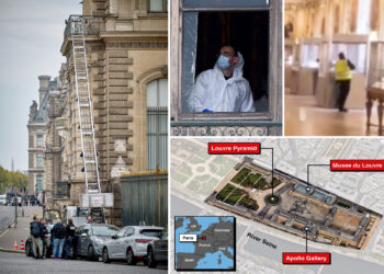 Louvre robbers swipe millions of dollars in jewels in brazen 10-min. raid