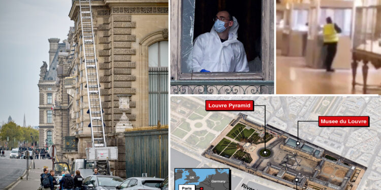 Louvre robbers swipe millions of dollars in jewels in brazen 10-min. raid