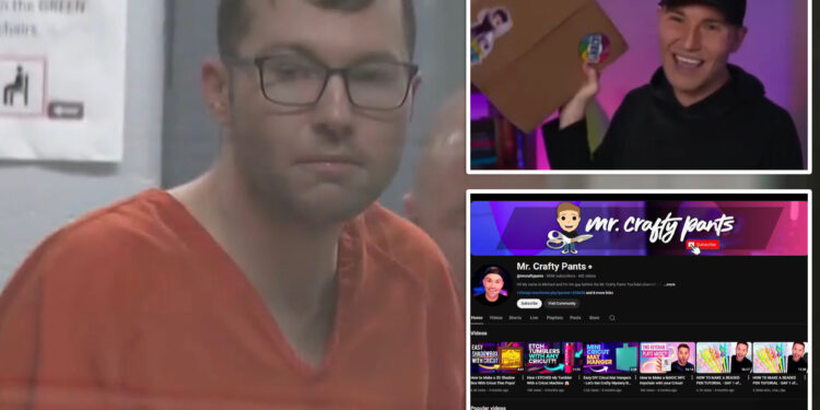 Popular YouTube personality 'Mr. Crafty Pants' busted for child porn