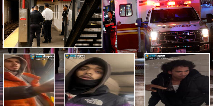 Stranger randomly slashes man leaving NYC subway station amid spate of underground violence: cops