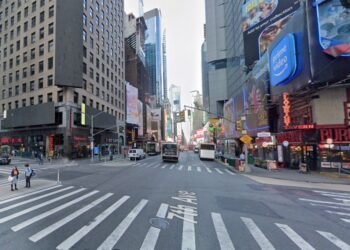 West 49th Street near 7th Avenue