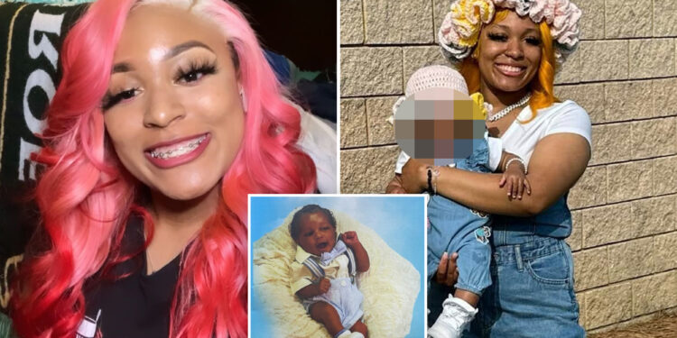 Georgia mom Nyla Simmons accused of leaving her 7-month-old son to die in hot car while she worked