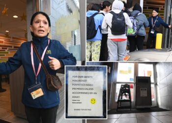 NYC McDonald's hires 'McBouncer' to keep out violent, rowdy teens