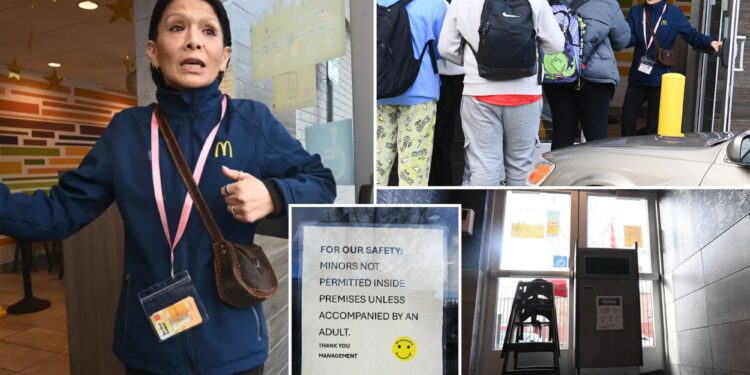 NYC McDonald's hires 'McBouncer' to keep out violent, rowdy teens
