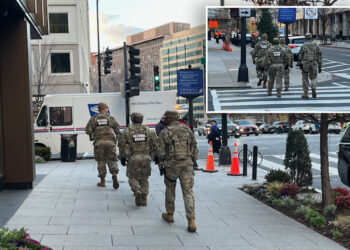 National Guard on 'alert' with roving patrols in DC after alleged terror suspect's shocking ambush