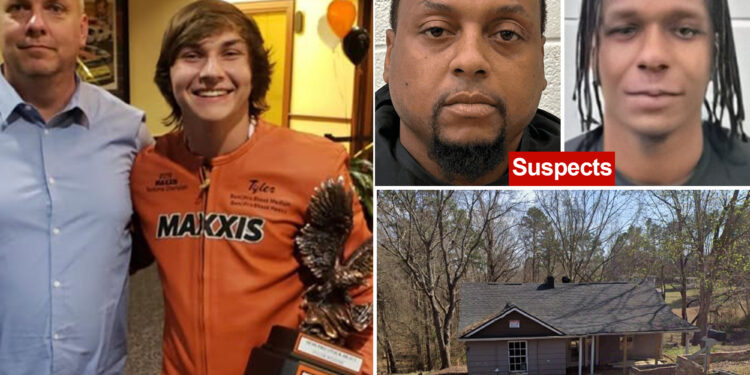 North Carolina man Tyler Weaver, 25, murdered in front of fiancée during 'targeted' home invasion, 2 career criminals arrested