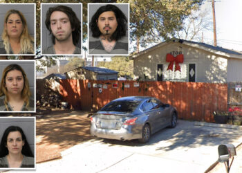 Texas woman found chained in backyard of Austin home after allegedly being held captive by five suspects for months