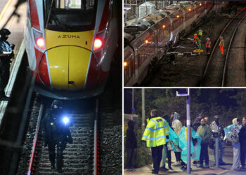 UK police charge man with attempted murder over train stabbing that wounded 11 people