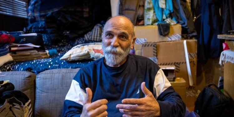 Mustafa Sevindik, 71, was walking with his wife and son when a female stranger bashed him in the head unprovoked, cops and sources said.