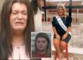 Former Georgia beauty queen Trinity Poague breaks down after being sentenced in murder of ex-boyfriend's toddler son